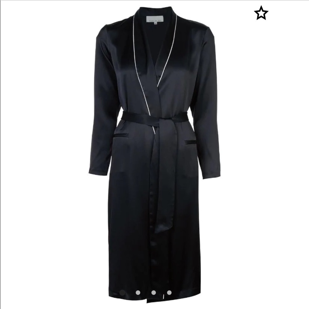 Fleur du mal long smoking robe